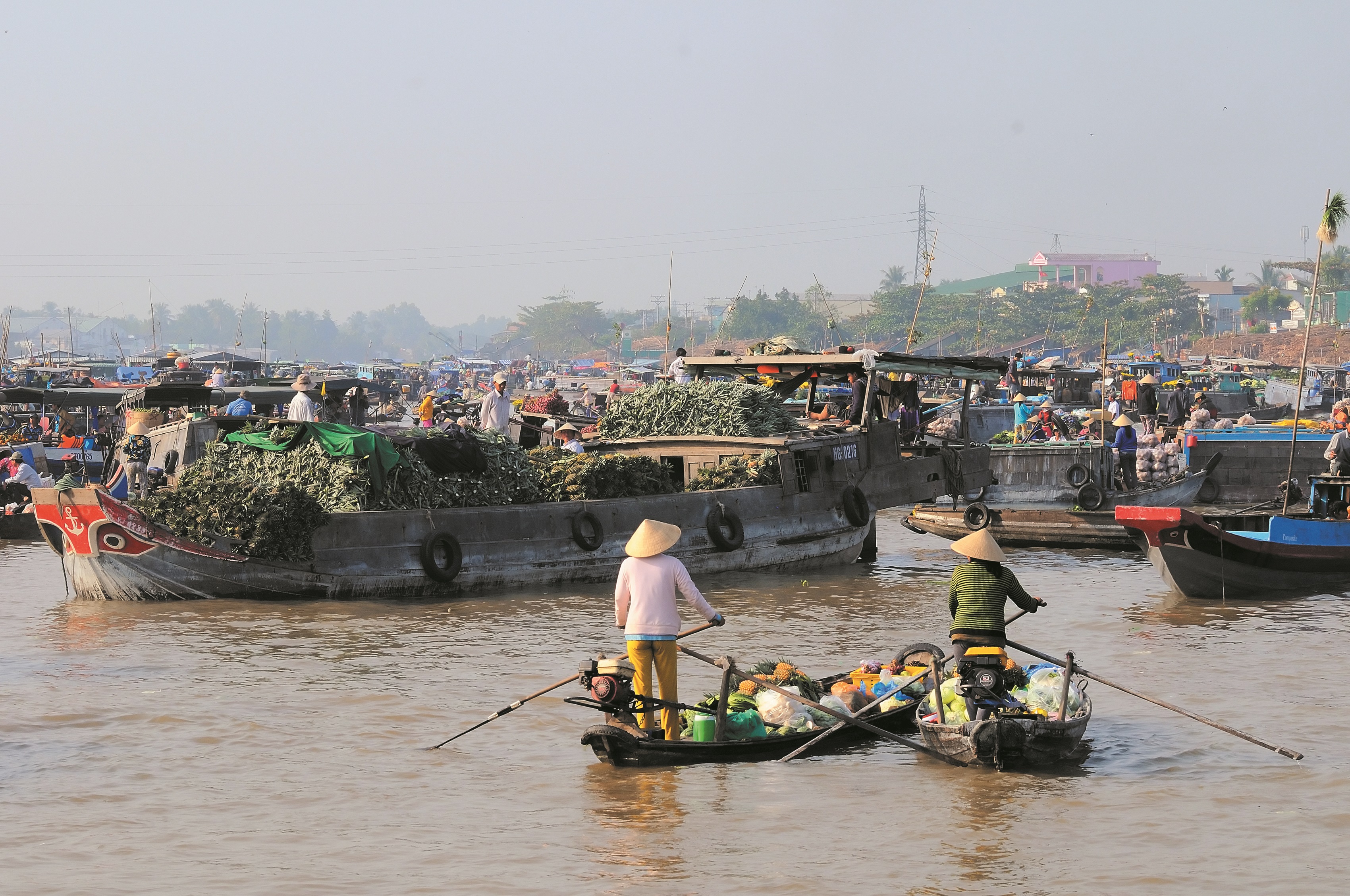 Mékong marché flottant
